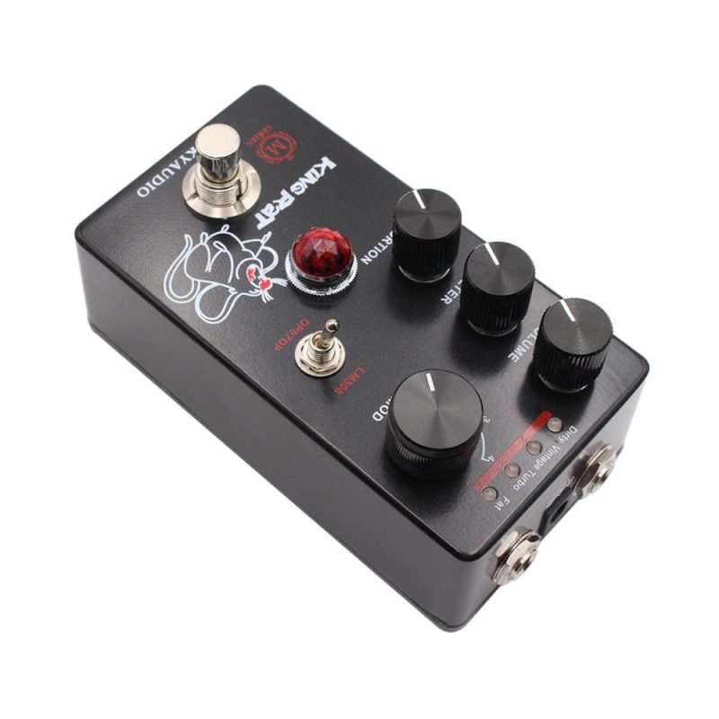 Musical Effects |   Fuzz Distortion Guitar Effect Pedal – KING RAT Dark Grey Musical Effects Dark Grey