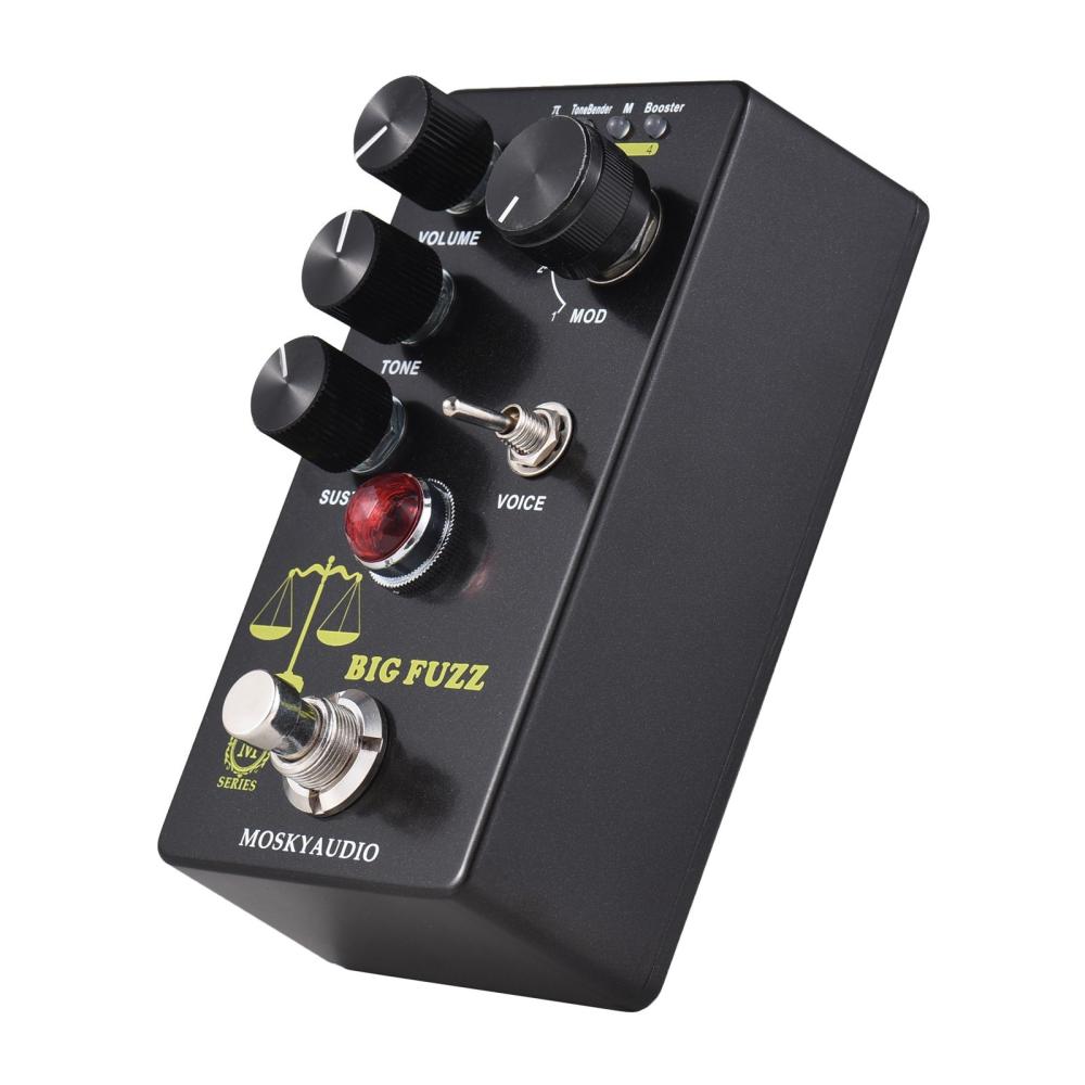 Musical Effects |   FUZZ Guitar Effect Pedal – BIG FUZZ Black Musical Effects Black