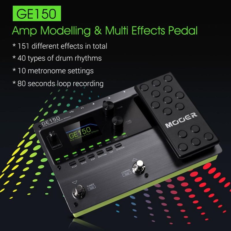 Musical Effects |   GE150 Amp Modelling & Multi Effects Pedal with 55 Amplifier Models and 151 Effects Musical Effects Musical Effects