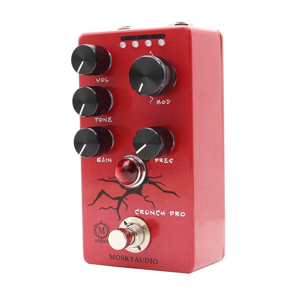 Musical Effects |   Guitar Distortion Pedal Electric Guitar Effects Pedal Front Stage Effector Red Musical Effects Musical Effects