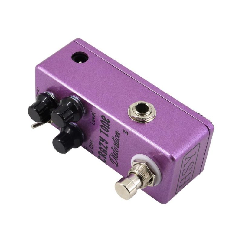 Musical Effects |   Guitar Distortion Pedal Electric Guitar Effects Pedal Purple Musical Effects Musical Effects