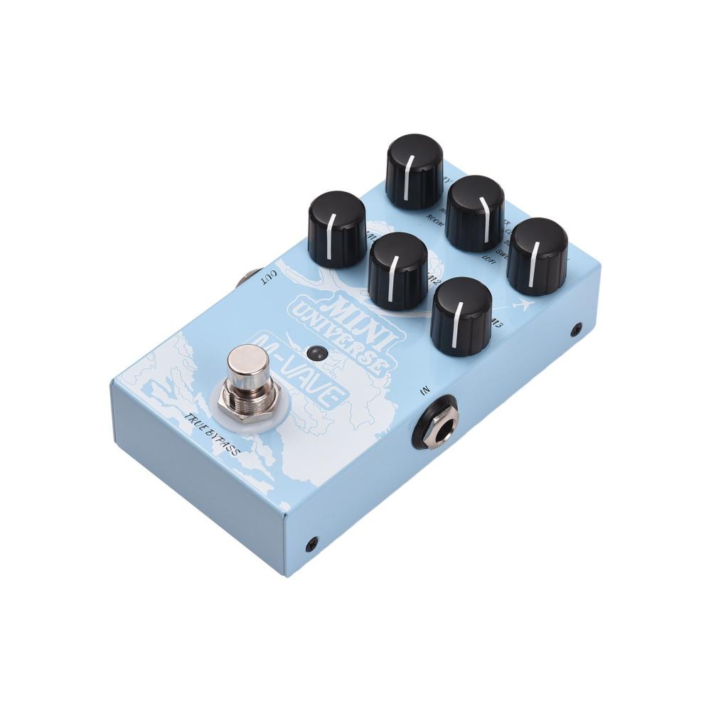 Musical Effects |   Guitar Effect Pedal Digital Reverb Pedal  – MINI-UNIVERSE Blue Musical Effects Blue