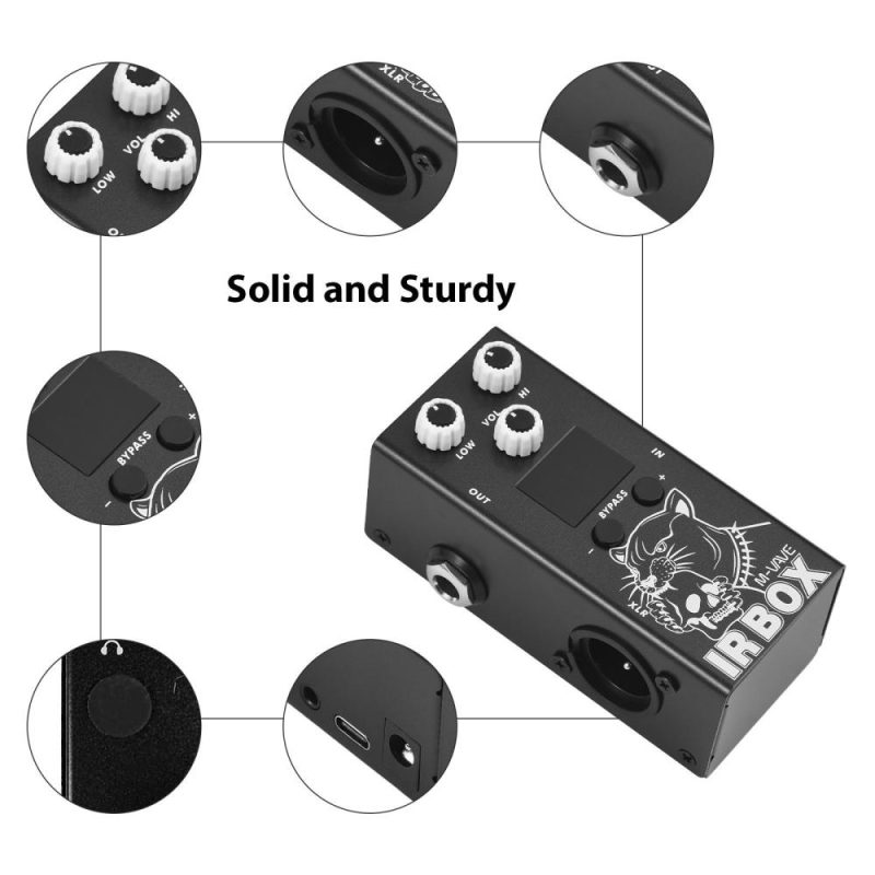 Musical Effects |   Guitar IR Box / Versatile Effects Pedal / Professional EQ Module Black Musical Effects Black