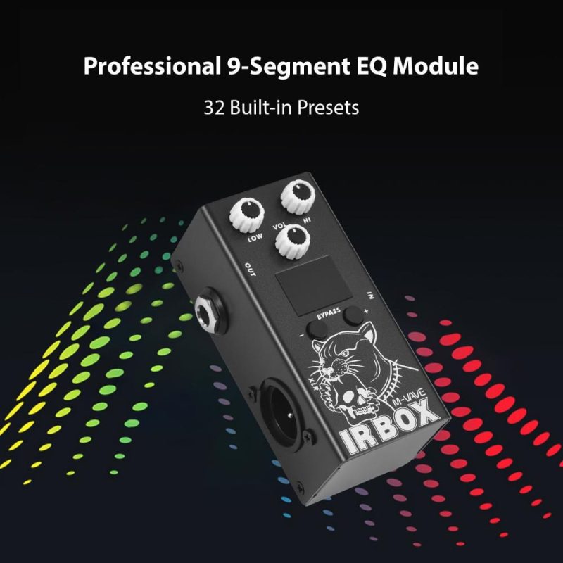 Musical Effects |   Guitar IR Box / Versatile Effects Pedal / Professional EQ Module Black Musical Effects Black