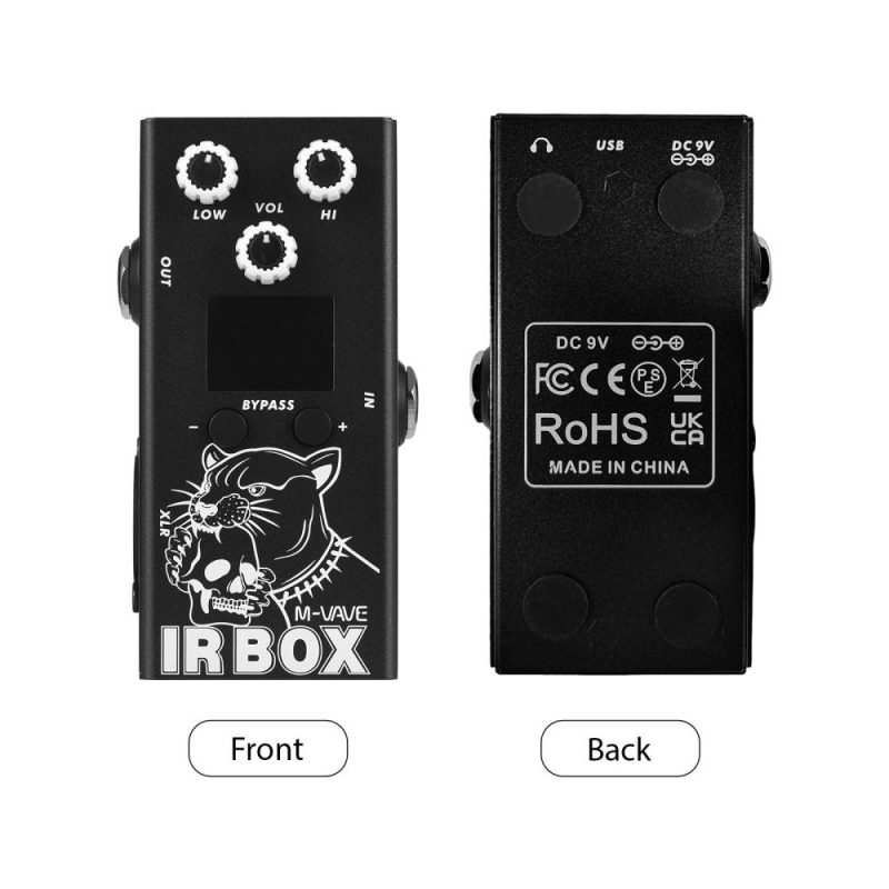 Musical Effects |   Guitar IR Box / Versatile Effects Pedal / Professional EQ Module Black Musical Effects Black