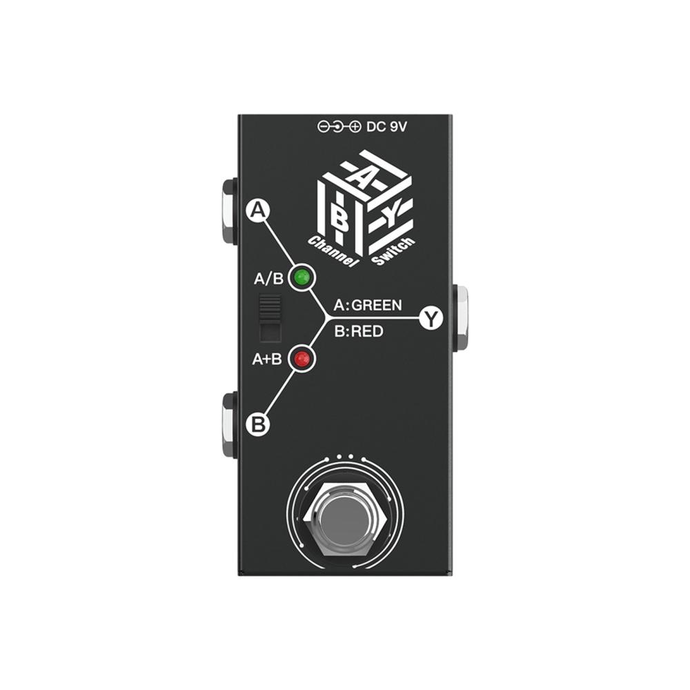 Musical Effects |   Guitar Pedals ABY Box Line Selector AB Switch Mini Guitar Effect Pedal Black Musical Effects Black