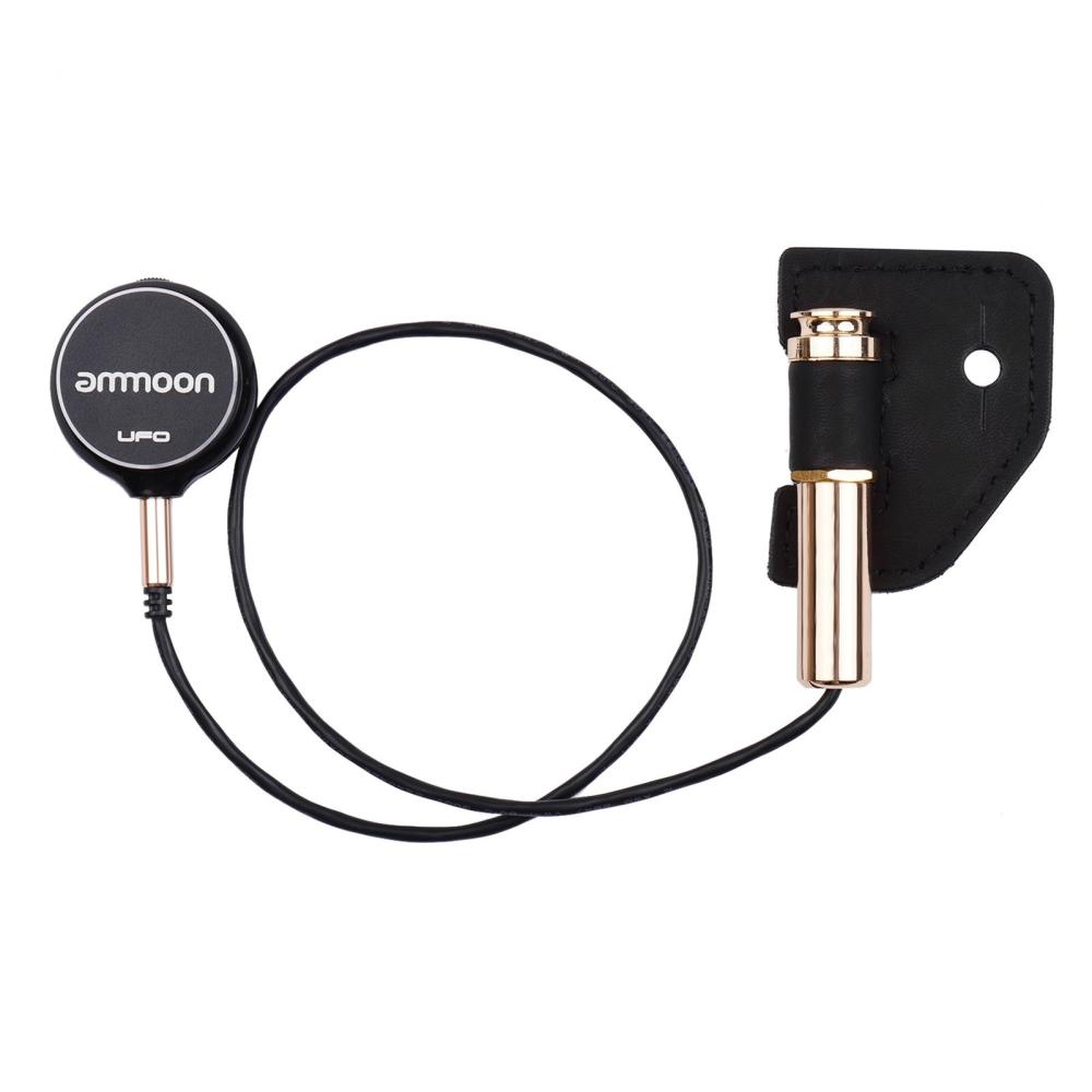 Musical Effects |   Guitar Transducer Pickup Piezo Pickup Black Musical Effects Black