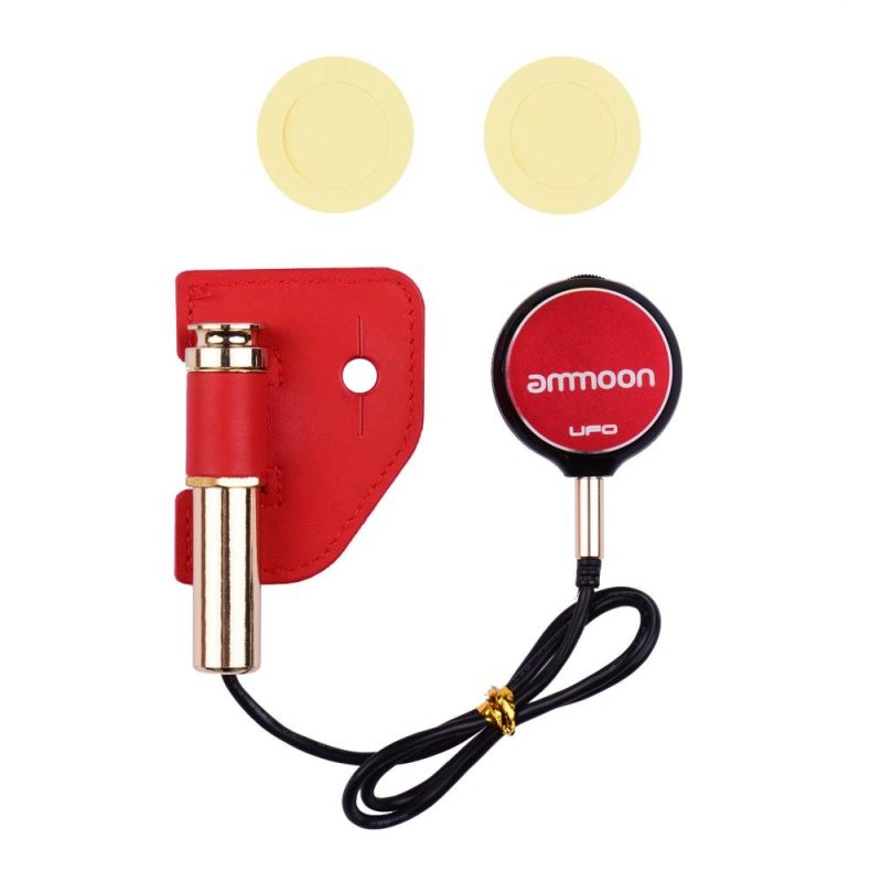 Musical Effects |   Guitar Transducer Pickup Piezo Pickup Red Musical Effects Musical Effects