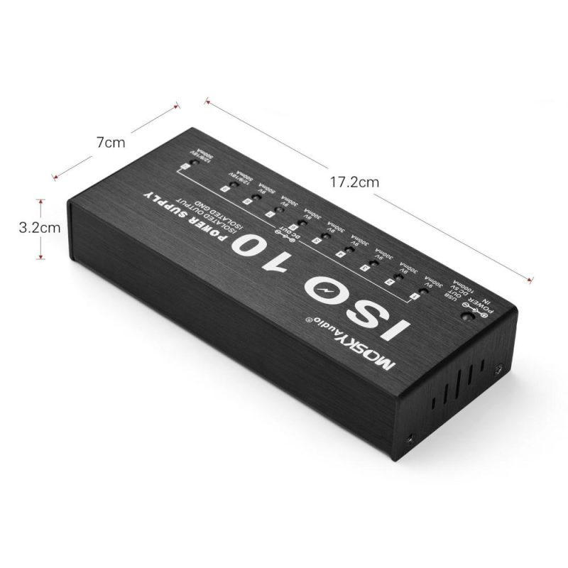 Musical Effects |   ISO-10 Portable Guitar Effect Power Supply Station Musical Effects Musical Effects