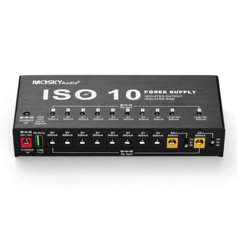 Musical Effects |   ISO-10 Portable Guitar Effect Power Supply Station Musical Effects Musical Effects