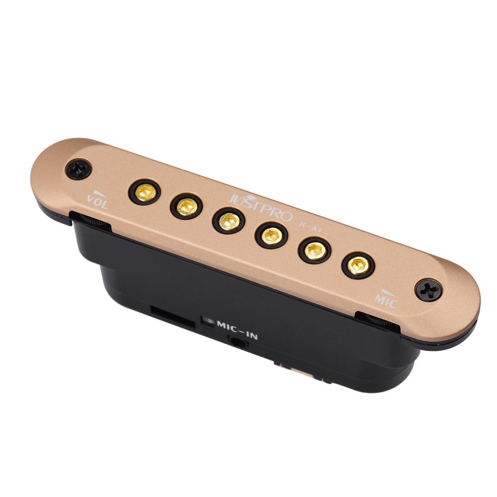 Musical Effects |   JC-A1 Guitar Sound Hole Coil Pickup Multicolour Musical Effects Multicolour