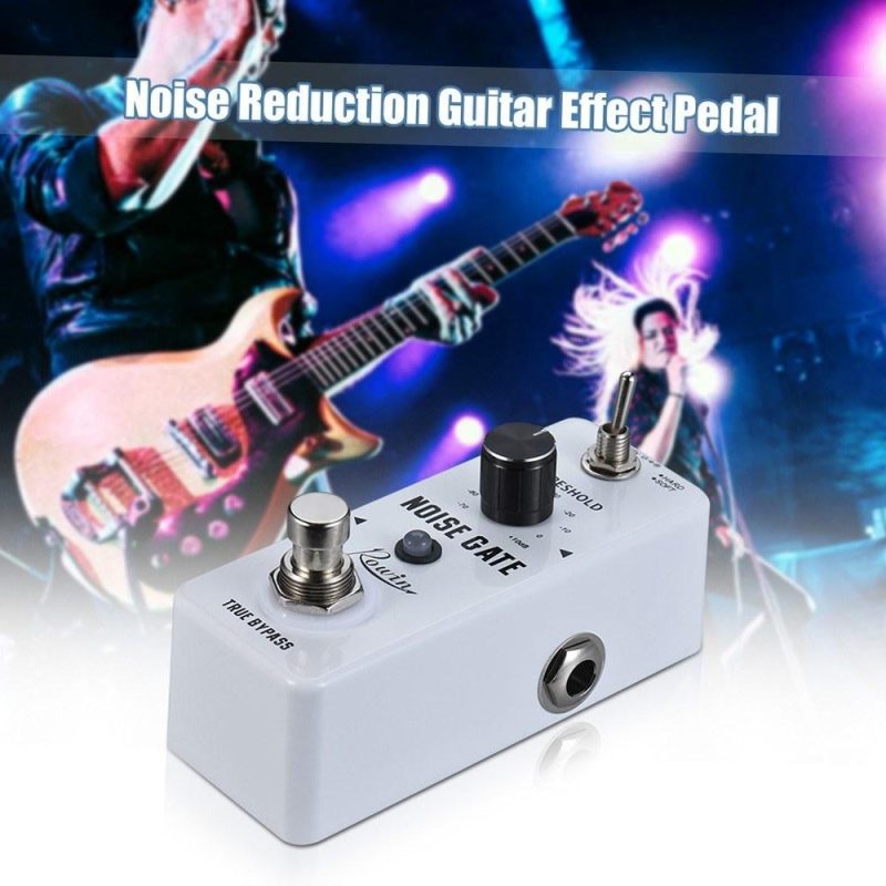 Musical Effects |   LEF-319 Noise Gate Noise Reduction Guitar Effect Pedal White Musical Effects Musical Effects