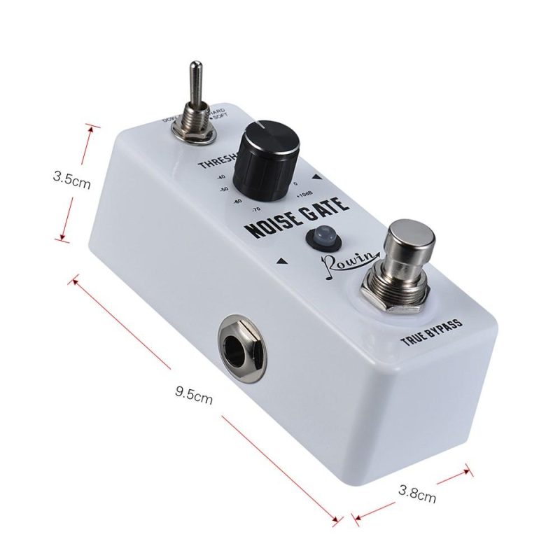 Musical Effects |   LEF-319 Noise Gate Noise Reduction Guitar Effect Pedal White Musical Effects Musical Effects