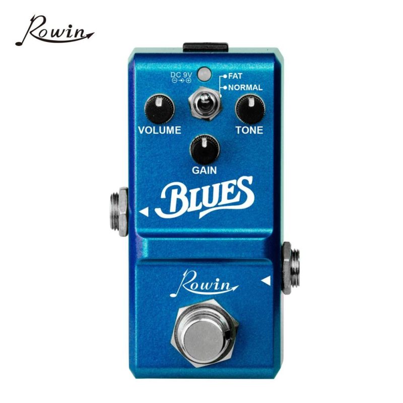 Musical Effects |   LN-321 Blues Pedal Wide Range Frequency Response Blues Style Overdrive Effect Pedal for Guitar Blue Musical Effects Blue