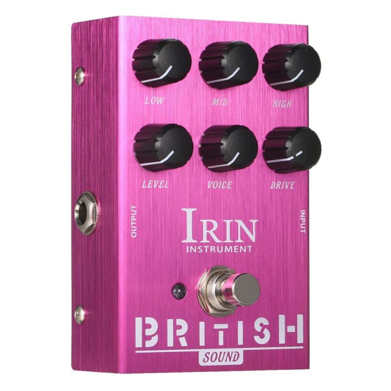 Musical Effects |   Mini Guitar Effect Pedal M-SHALL Speaker Simulator Cabinet Simulator Guitar Effector Pedal – British Sound (Purple) Purple Musical Effects Musical Effects