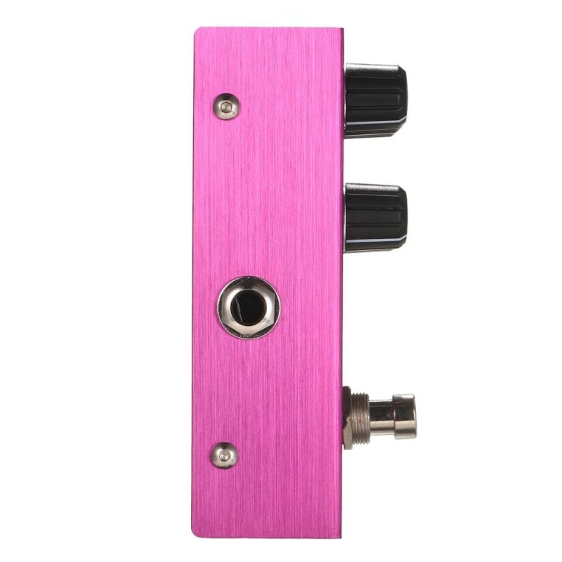 Musical Effects |   Mini Guitar Effect Pedal M-SHALL Speaker Simulator Cabinet Simulator Guitar Effector Pedal – British Sound (Purple) Purple Musical Effects Musical Effects