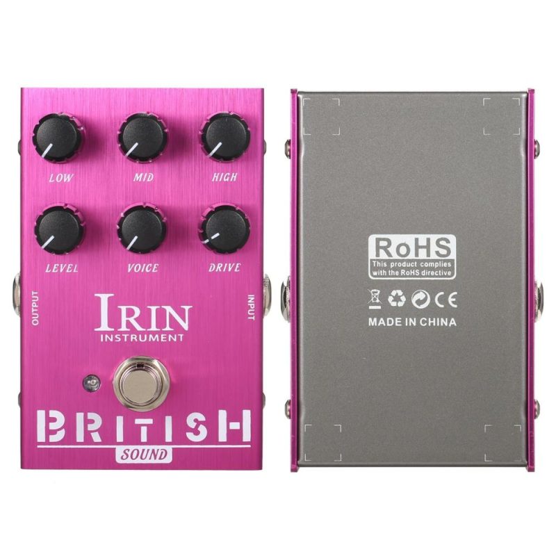 Musical Effects |   Mini Guitar Effect Pedal M-SHALL Speaker Simulator Cabinet Simulator Guitar Effector Pedal – British Sound (Purple) Purple Musical Effects Musical Effects