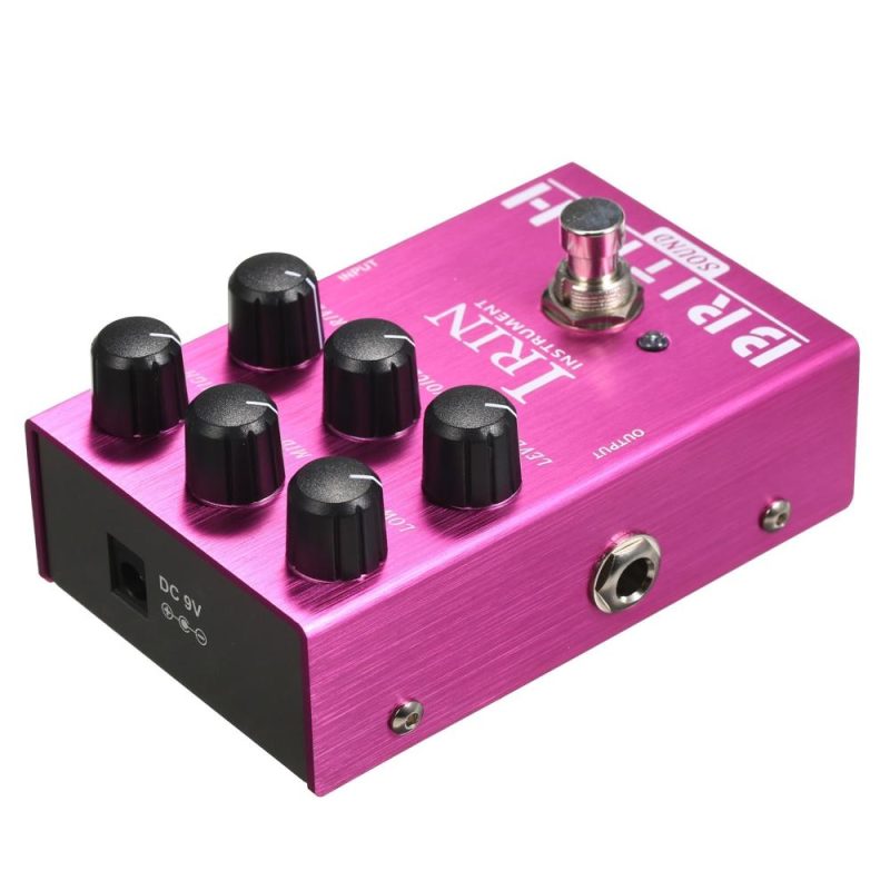 Musical Effects |   Mini Guitar Effect Pedal M-SHALL Speaker Simulator Cabinet Simulator Guitar Effector Pedal – British Sound (Purple) Purple Musical Effects Musical Effects