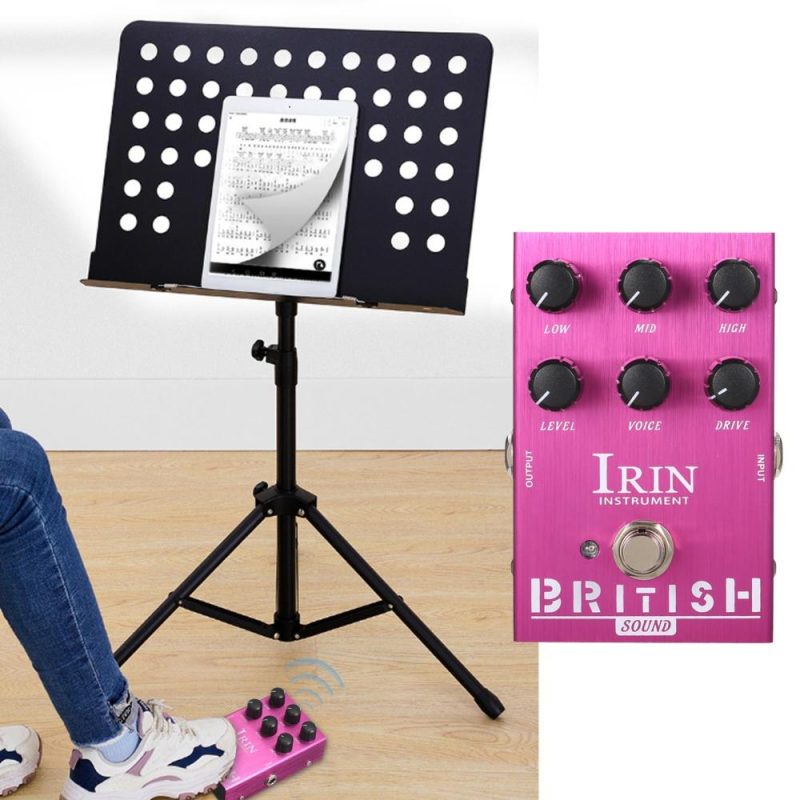 Musical Effects |   Mini Guitar Effect Pedal M-SHALL Speaker Simulator Cabinet Simulator Guitar Effector Pedal – British Sound (Purple) Purple Musical Effects Musical Effects