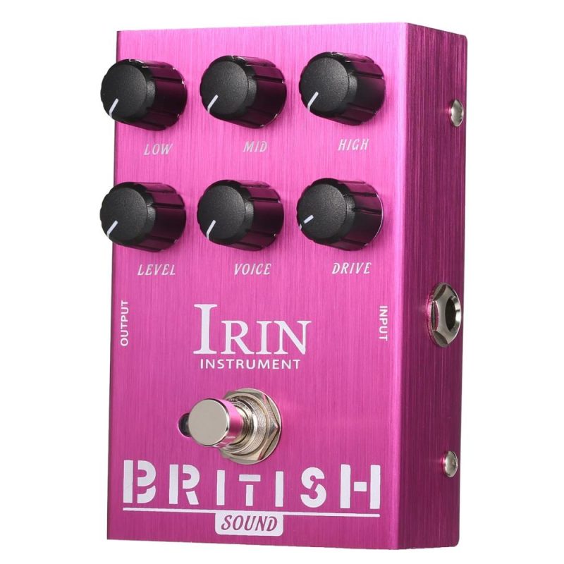 Musical Effects |   Mini Guitar Effect Pedal M-SHALL Speaker Simulator Cabinet Simulator Guitar Effector Pedal – British Sound (Purple) Purple Musical Effects Musical Effects