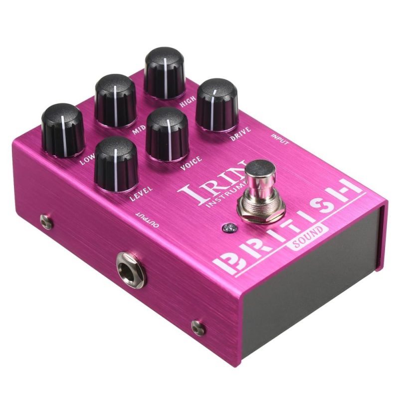 Musical Effects |   Mini Guitar Effect Pedal M-SHALL Speaker Simulator Cabinet Simulator Guitar Effector Pedal – British Sound (Purple) Purple Musical Effects Musical Effects