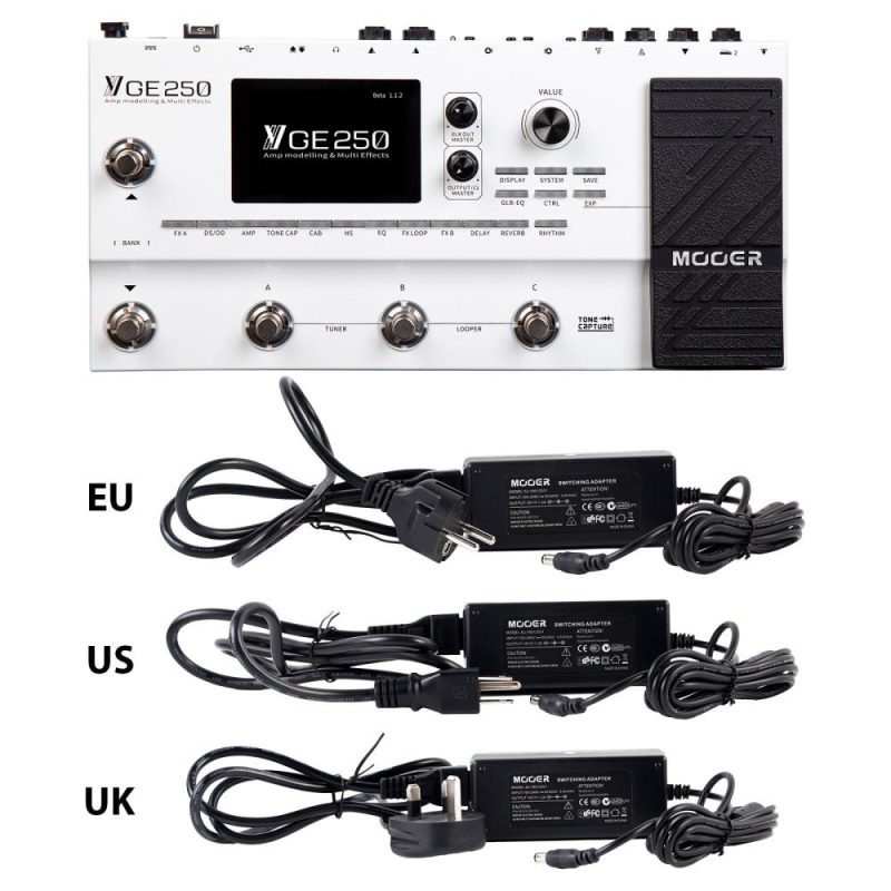 Musical Effects |   MOOER GE250 Guitar Effects Pedal Speaker Delays Reverbs Multi Effects Guitar Pedal Musical Effects Musical Effects