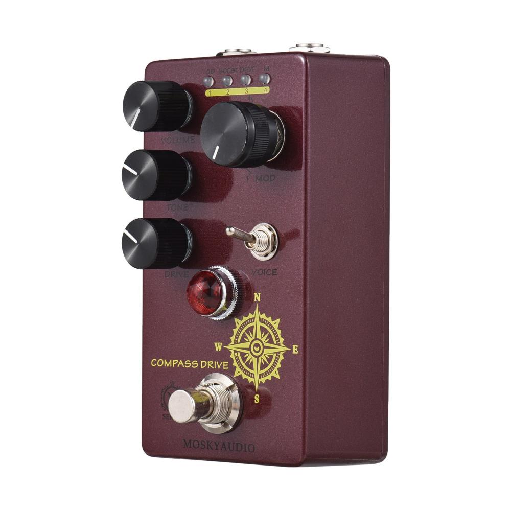 Musical Effects |   Overdrive Guitar Effect Pedal – COMPASS DRIVE Brown Musical Effects Brown