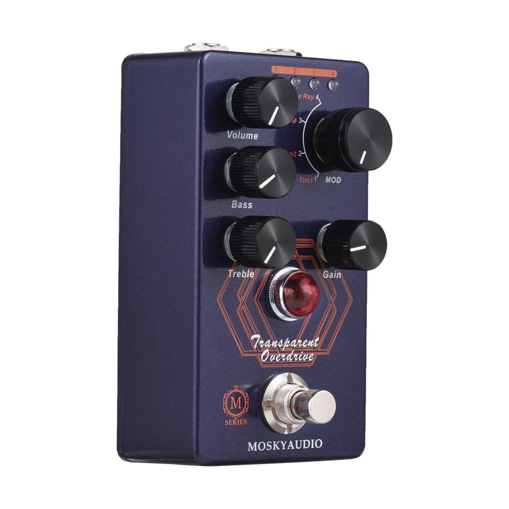 Musical Effects |   Overdrive Guitar Effect Pedal – TRANSPARENT DRIVE Dark Blue Musical Effects Dark Blue