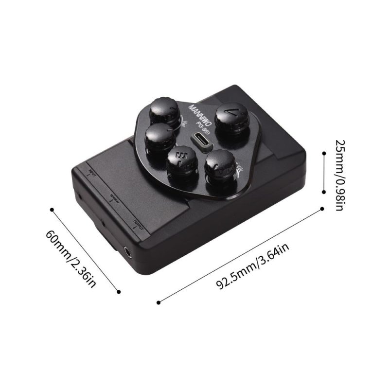 Musical Effects |   PG-951 Guitar Resonant Pickup DSP Resonance Sound Pickup for Guitar Black Musical Effects Black