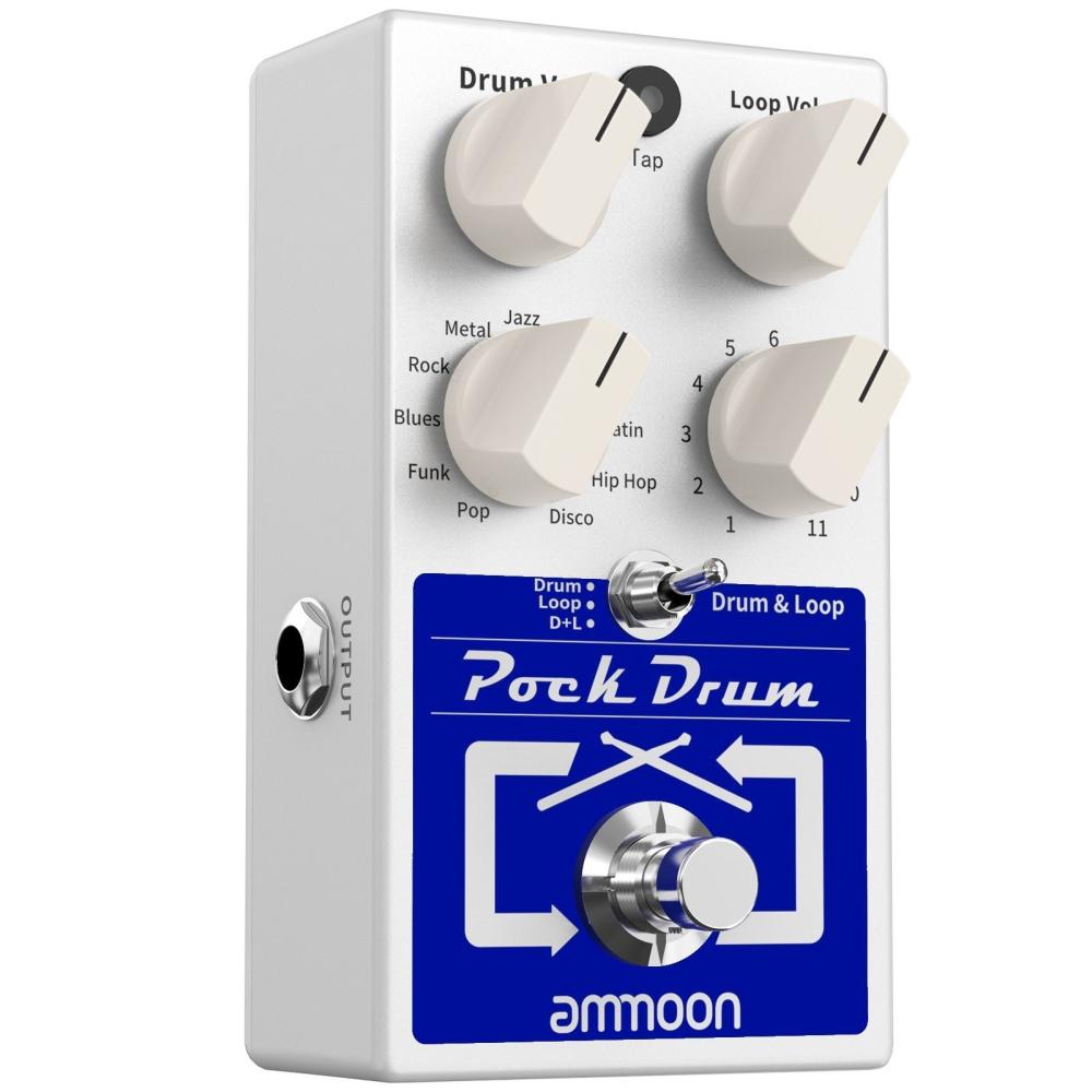 Musical Effects |   PockDrum Drum & Loop Guitar Effect Pedal Multicolor Musical Effects Multicolor