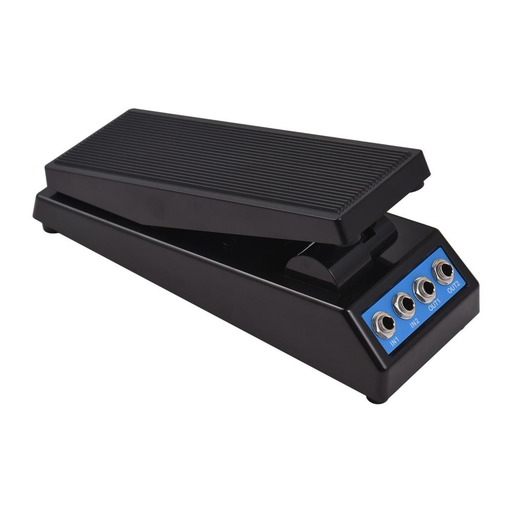 Musical Effects |   Professional Guitar Volume Pedal / Dual Channel / High-Quality / Anti-Slip Black Musical Effects Black