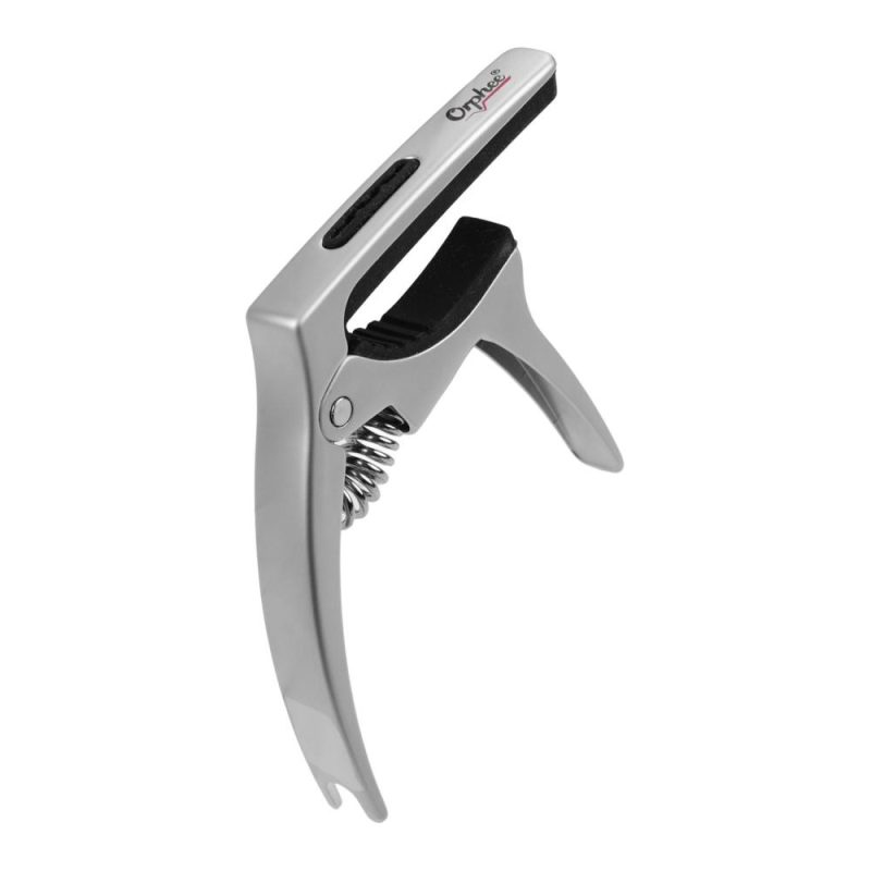 Musical Effects |   Q5 3-in-1 Multi-functional Guitar Capo Aluminum Alloy Silver Musical Effects Musical Effects