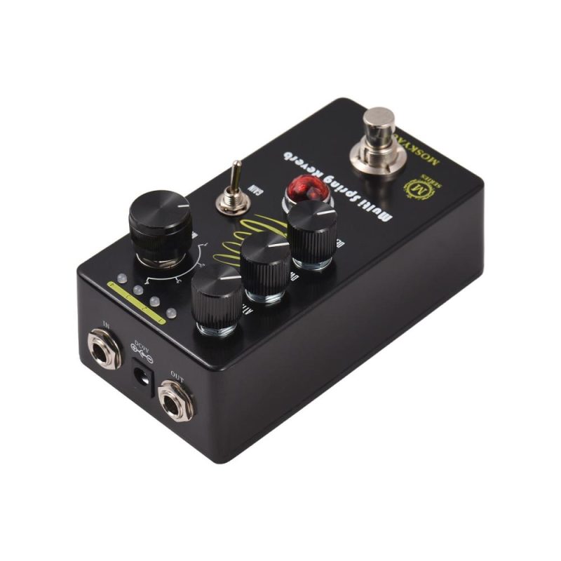 Musical Effects |   Reverb Pedal / MULTI SPRING with True Bypass Black Musical Effects Black