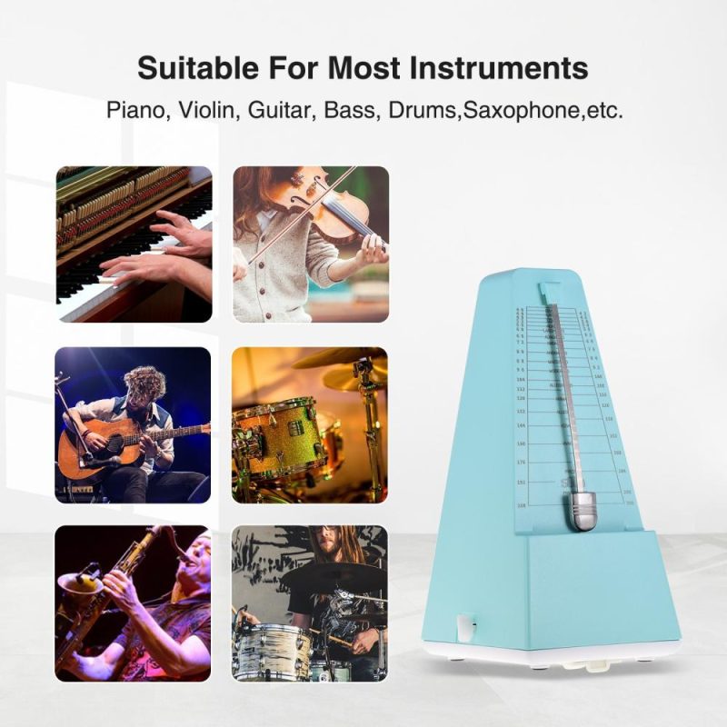 Musical Effects |   S-320 Universal Mechanical Metronome ABS Material Green Musical Effects Green