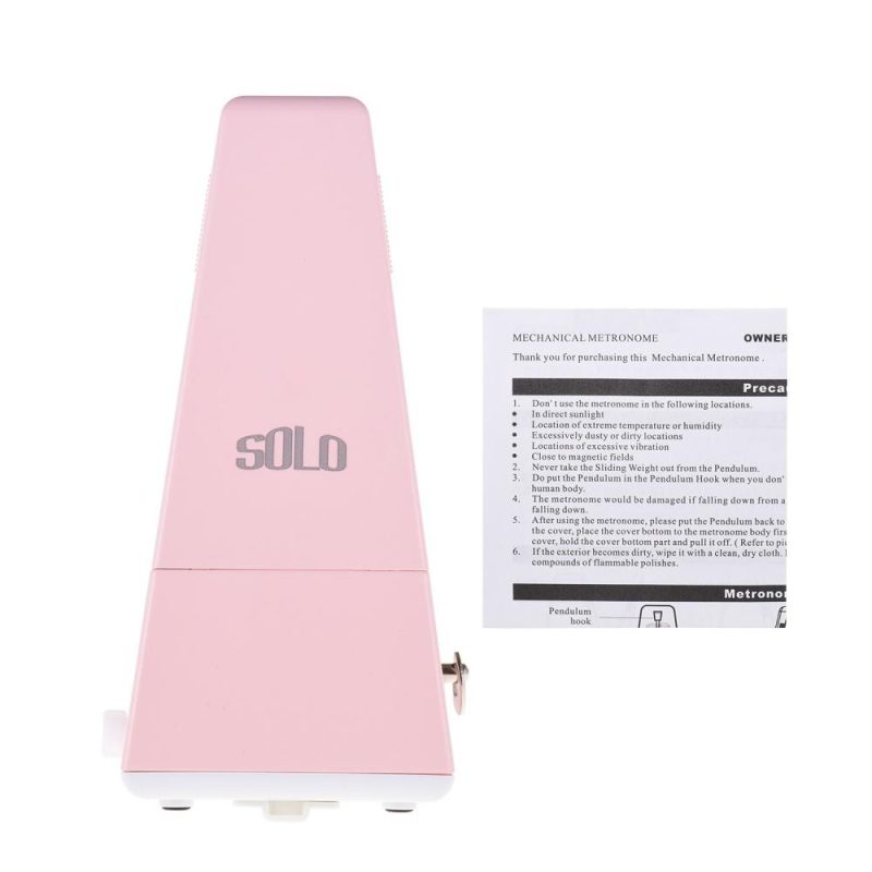 Musical Effects |   S-320 Universal Mechanical Metronome ABS Material Pink Musical Effects Musical Effects