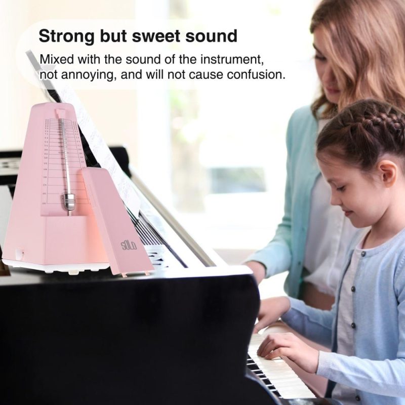 Musical Effects |   S-320 Universal Mechanical Metronome ABS Material Pink Musical Effects Musical Effects