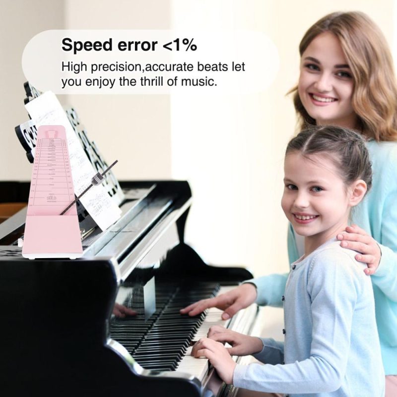 Musical Effects |   S-320 Universal Mechanical Metronome ABS Material Pink Musical Effects Musical Effects