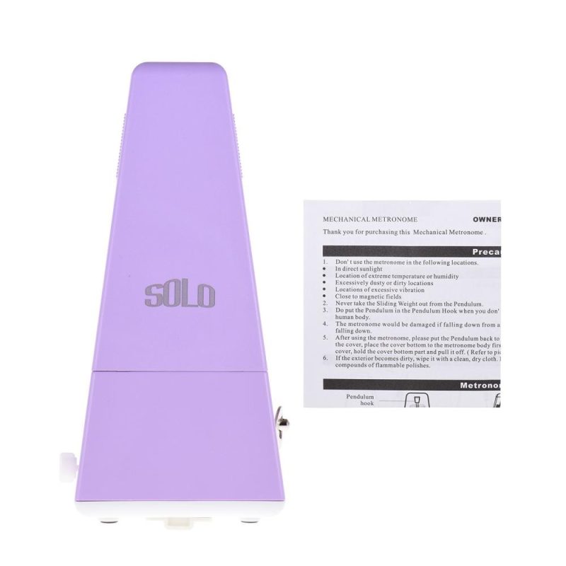 Musical Effects |   S-320 Universal Mechanical Metronome ABS Material Purple Musical Effects Musical Effects