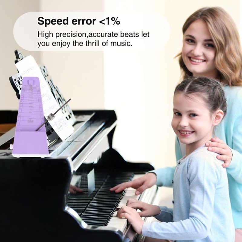 Musical Effects |   S-320 Universal Mechanical Metronome ABS Material Purple Musical Effects Musical Effects