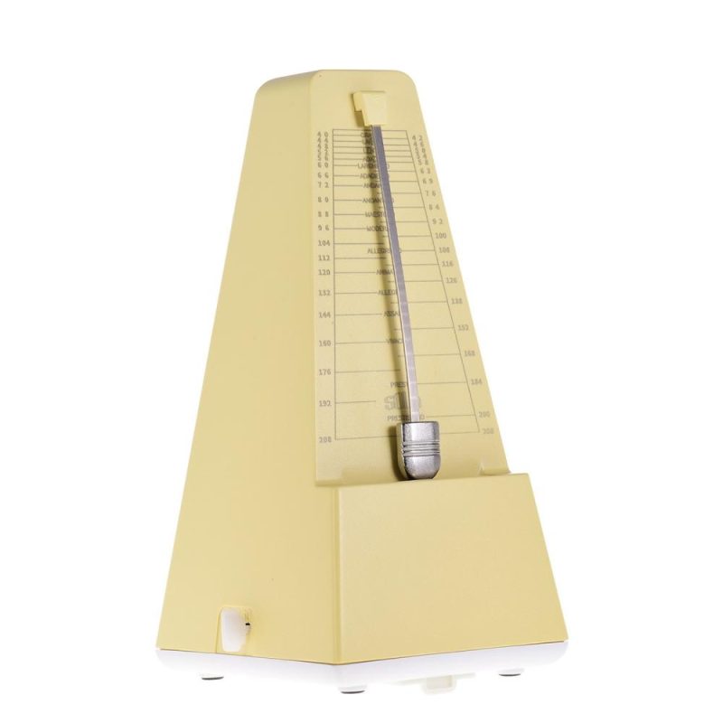 Musical Effects |   S-320 Universal Mechanical Metronome ABS Material Yellow Musical Effects Musical Effects