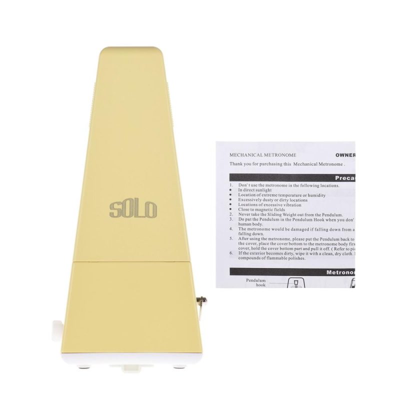 Musical Effects |   S-320 Universal Mechanical Metronome ABS Material Yellow Musical Effects Musical Effects