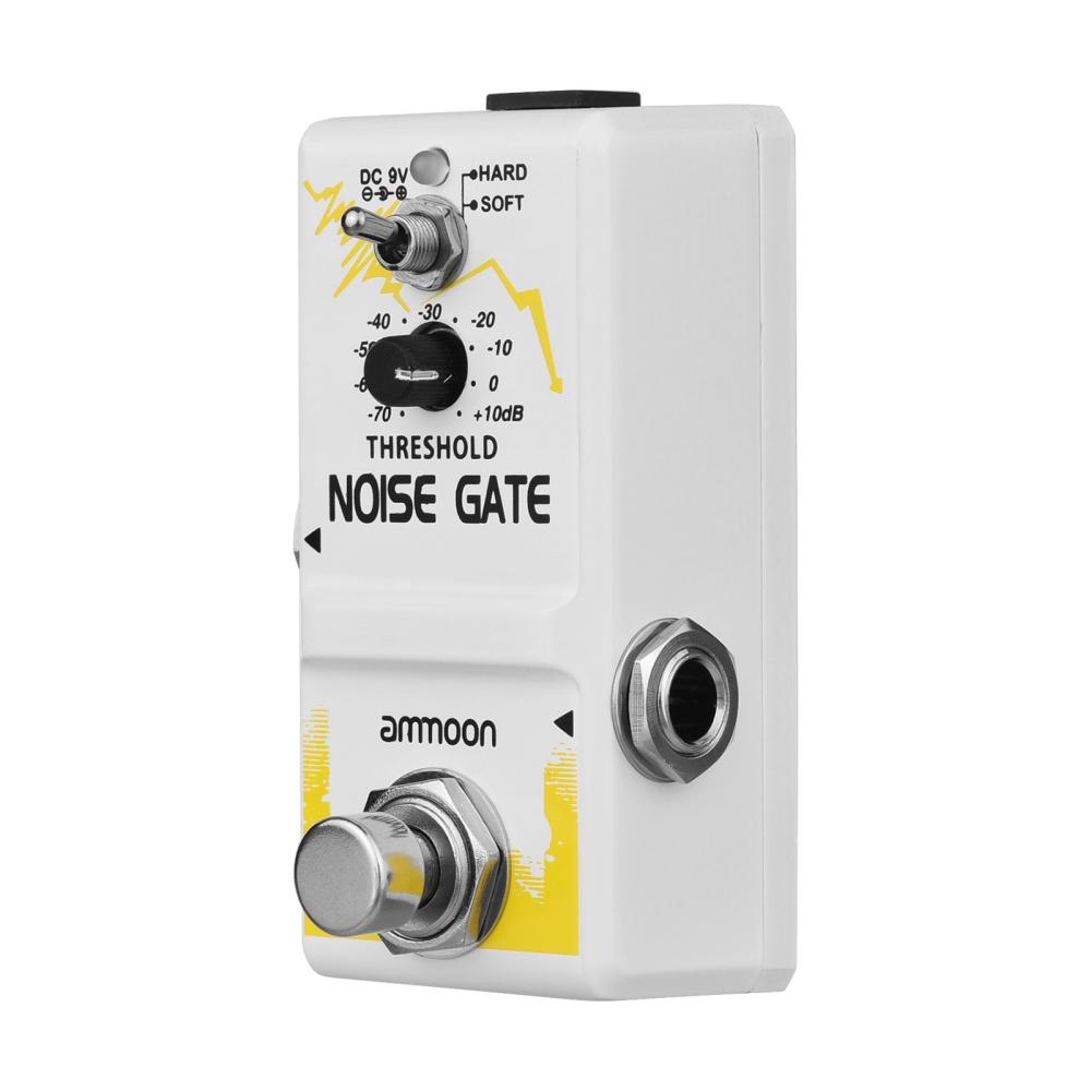 Musical Effects |   Single Noise Gate Guitar Effect Pedal True Bypass Zinc Alloy Shell Yellow Musical Effects Musical Effects