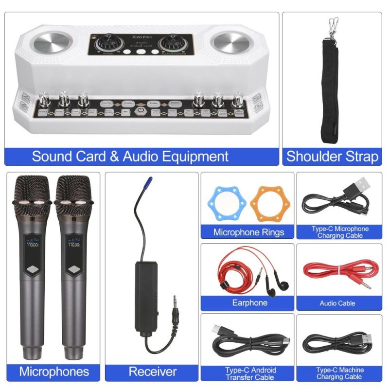 Musical Effects |   Sound Card & Audio Equipment -Equipment & Wireless Microphone Set Musical Effects Musical Effects