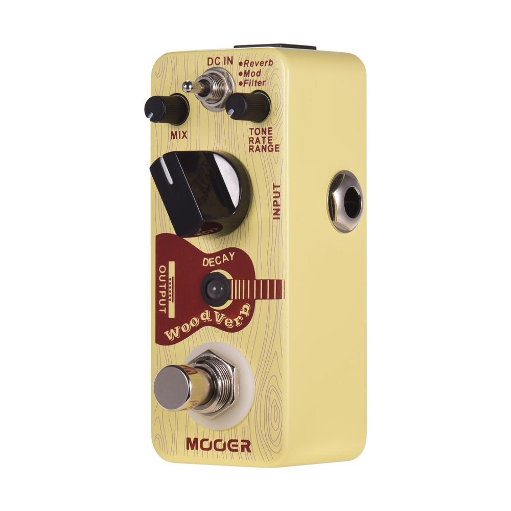 Musical Effects |   WoodVerb Acoustic Guitar Reverb Pedal Digital Reverb Pedal Reverb/Mod/Filter Modes True Bypass Micro Series Compact Pedal Yellow Musical Effects Musical Effects