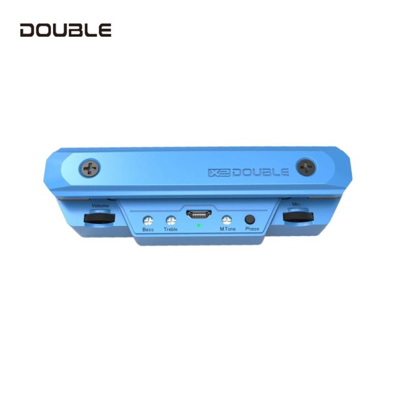 Musical Effects |   X0 Guitar Pickup Preamp Soundhole Pickup Blue Musical Effects Blue