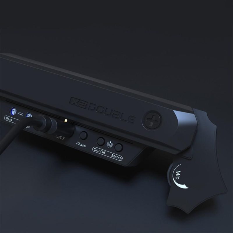 Musical Effects |   X2 Guitar Wireless Pickup Rechargeable Wireless & Wired Acoustic Guitar Pickup System Black Musical Effects Black