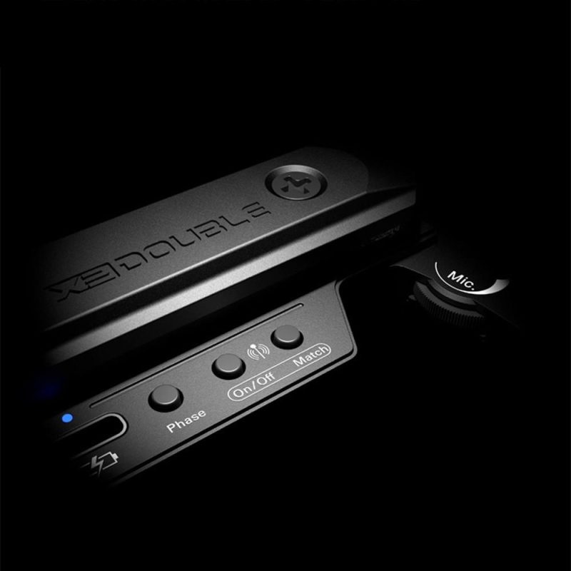 Musical Effects |   X2 Guitar Wireless Pickup Rechargeable Wireless & Wired Acoustic Guitar Pickup System Black Musical Effects Black