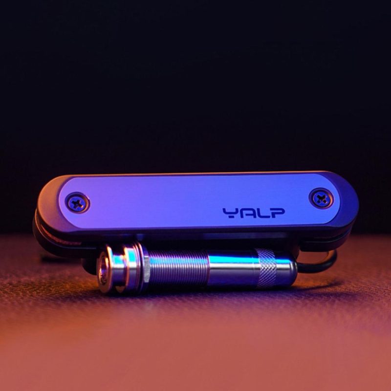 Musical Effects |   Y1 Guitar Pickup Wireless Acoustic Guitar Pickup System Blue Musical Effects Blue