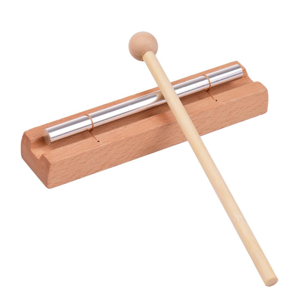 Others |   1-Tone Wooden Chimes with Mallet Percussion Instrument Musical Instruments Others