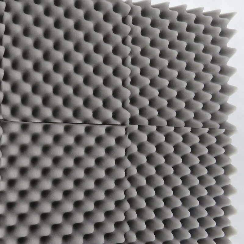 Others |   12PCS 30 * 30 * 5cm Acoustic Foam Panels Egg Foam Pad Sound Isolation Foam for Home Studio Theater KTV Grey Musical Instruments Grey